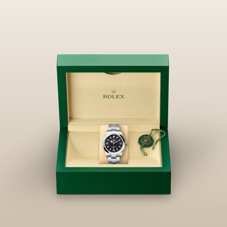 Rolex Explorer 36 Oyster, 36 mm, Oystersteel