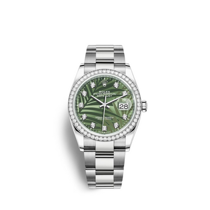 Rolex Datejust 36mm, Oystersteel and 18k White Gold