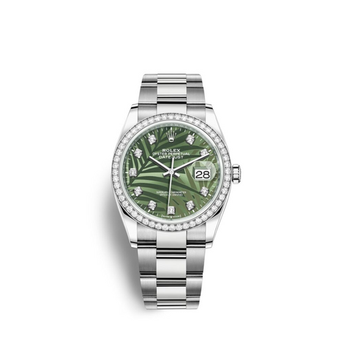 Rolex Datejust 36mm, Oystersteel and 18k White Gold