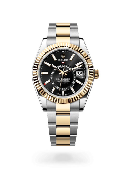 Rolex Sky-Dweller Oyster, 42 mm, Oystersteel and yellow gold