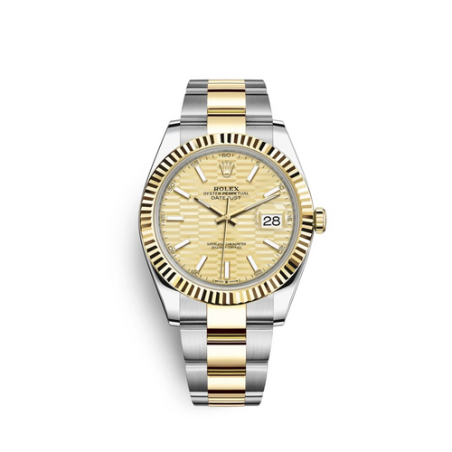 Rolex Datejust 41mm, Oystersteel and 18k Yellow Gold