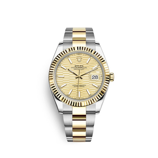 Rolex Datejust 41mm, Oystersteel and 18k Yellow Gold