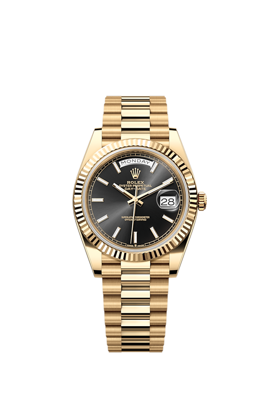 Rolex Day-Date 40, 18k Yellow Gold, 40mm