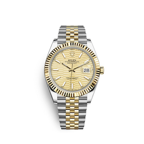 Rolex Datejust 41mm, Oystersteel and 18k Yellow Gold