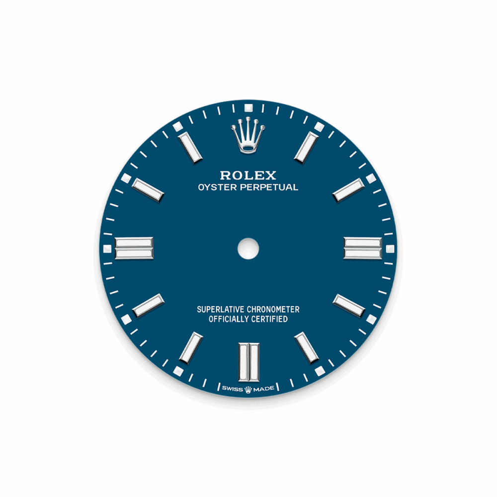 Unworn 2025, Rolex Oyster Perpetual, Oystersteel 36mm, Blue dial, Domed Oyster