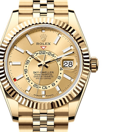 Rolex Sky-Dweller, 42mm, 18k Yellow Gold