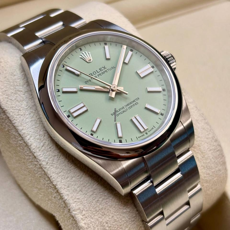 Rolex Oyster Perpetual 41 Pistachio Dial 134300