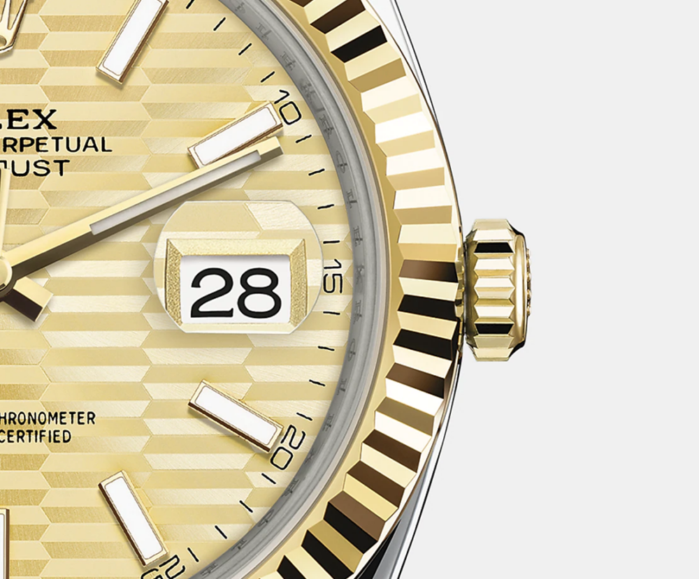 Rolex Datejust 41mm, Oystersteel and 18k Yellow Gold