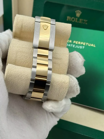 RLX Datejust 36mm 126233 Golden Fluted Motif 36mm Dial Oyster Bracelet