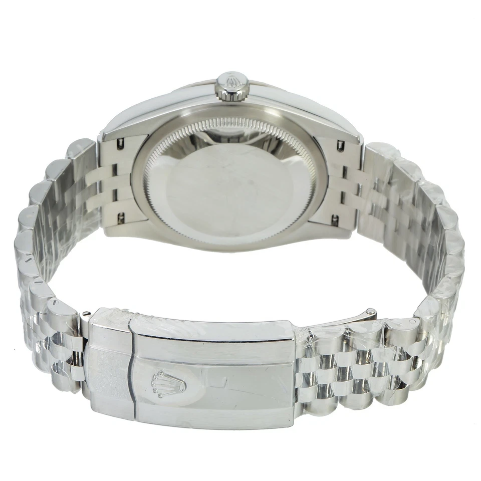 Rolex Datejust 36 mm Palm Dial Green with Diamond Markers