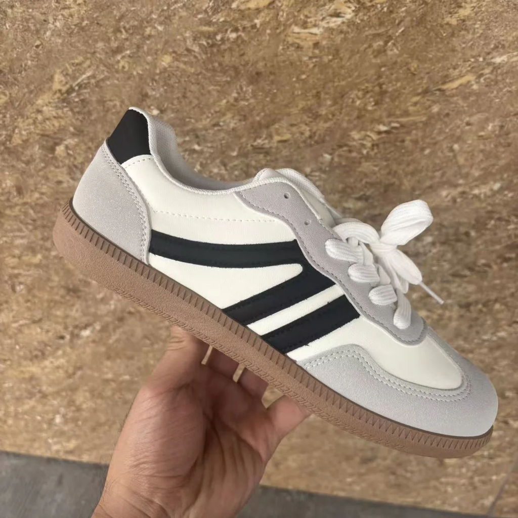 Women’s Nova Retro Colorblock Sneakers – Casual Lightweight Comfort Trainers